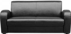Ledercouch schwarz, 3-Sitzer Loungemöbel.jpg